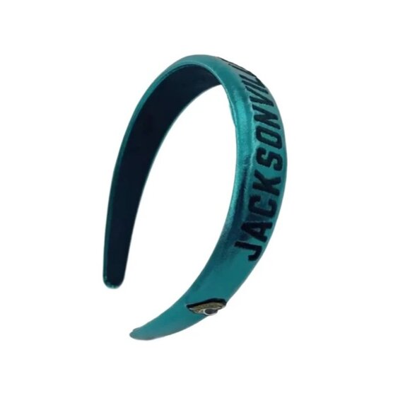 Brianna Cannon Jacksonville Jaguars Embroidered Headband Officially Licensed - Picture 1 of 2
